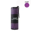 Handduk snabb torr sport bärbar strandvatten absorberande svett-absorberande handdukar utomhus jogging simning yoga toweltowel