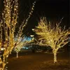 ديكور شجرة عيد الميلاد 20M30M50M100M LED زخارف السلسلة LED للمنزل سنة Merry Kerst Decoratie. Y201020