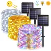 MMM Solar Led Light Outdoor Festoon LED LAMP ZONDELIJKE TUIN LICHTING Outdoor Waterdichte Garland LED String Fairy Lights J220531