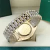 Watch Full diamond gold dail President 128238 128239 Sapphire Big Diamond Bezel 43mm 18K men automatic Wristwatches With Original Box