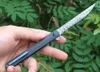 Coltello tascabile Flipper di alta qualità VG10 Lama Drop Point in acciaio di Damasco G10 + Manico in fibra di carbonio Cuscinetto a sfere Coltelli pieghevoli ad apertura rapida