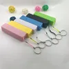 Mini charger key chains ultra thin small portable key ring gift wholesale