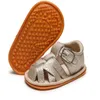 Sapatos de bebê de borracha macia respirável de borracha criança sandálias de bebê S78