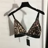 Bokstäver kvinnor bras sexig leopard casual bh för kvinnor mode sommar coola underkläder tops1491552