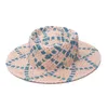 New Handmade Straw Beach Hat For Women Summer Holiday Panama Cap Fashion Concave Flat Sun Protection Visor Hats