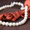 8mm Natural Pearl White/Pink/Purple 18Inch Necklace