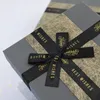 Presentförpackning Ribbon Decoration Accessories Box År pojkvän Square Packaging Birthday Paper Sac Cadeau Valentines DayPift