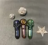 Skull Glass Palenie rur ręczne Pyrex Glass Rure Tobacco Uchwyt tytoniowy