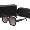 Классический дизайнерский дизайнерский дизайнер поляризованный солнцезащитные очки для мужчин Женские квадратные солнцезащитные очки UV400.