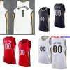 Authentic Stitched Player Version Basketball Jerseys Custom 11 Daniels 3 CJ 14 Brandon McCollum Ingram 1 Williamson 17 Jonas Valanciunas 4 Devonte Graham Kira Lewis