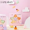 6 Color Star Mini Mipstick Set для девочек Портативный долгосрочный долгосрочный набор для женщин-макияжа Handaiyan