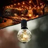 Strings 25/30 Globe Fairy String Light Crystal Ball Kerst Guirlande Straat Bruiloft Lamp Outdoor Voor Party Vakantie Tuin Patio DecorLED LED