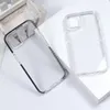 Wyczyść TPU TPE TELE CASE dla iPhone 13 12 Pro Max 11 Samsung Galaxy S21 Plus Ultra Shockproof Przezroczyste Hybrydowe MOBILNE Osłony tylne