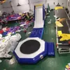 Trampolines personalizados Tobogado de agua inflable PVC con Eatertainment del Parque Flotante del Sea Trampolín envía por barco a puerta 7843931