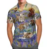 Hawaii chemise hawaïenne plage été Surf requin imprimé 3d hommes chemise Harajuku t-shirt hip hop chemises 10 220505