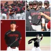 Anpassad college NCAA Baseball bär Stanford Cardinal Baseball Jersey 25 Kody Huff 1 Owen Cobb 2 Drew Bowser 5 Austin Kretzschmar 10 Adam CRA