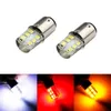 Ny 1x LED 1156 P21W BA15S LED 1157 BAY15D CAR LIGHT SILACA GEL 12 SMD COB Automobile Fordon Motorcylce Brake Tail Park Lamp