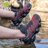 Rax Men Breatchable Trekking Aqua Chaussures Men Femmes Chaussures de sport en eau Randonnée Été Sneakers extérieurs Marcher Chaussures de pêche Zapatos 220616