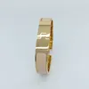 Designer armband högkvalitativa herrarmband armband kvinnor rostfritt stål designer smycken guld armband