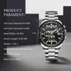 High Quality Busins Luxury Quartz Men's Watch Three Ey Six Hands Multifunction Watch