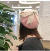 BERETS 202202-XX INS Sweet Color Wool Felt Japanese Lolita Style Söt Lady Beret Hat Women Leisure Painter Hatberets Delm22