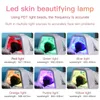 7 Colors LED Light Therapy Facial Mask Photon PDT Machine Anti-Aging Anti Wrinkle Skin Rejuvenation Whitening Face Care Beatuy Devices with Water Spraying