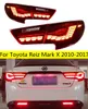 2 pièces feu arrière de voiture pour Toyota Reiz feux arrière 20 10-20 17 Mark X feux arrière feu arrière LED Signal de recul feu arrière de stationnement