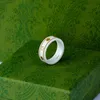 Anel de moda Mulheres anéis Cerâmica New Band G Letter Rings Designer Jóias para Party Wedding Loves Gifts Acessórios Mulheres Acessórios Nice G225193F