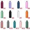Tazze da 500 ml in acciaio inossidabile Bottiglia d'acqua smerigliata per esterni Bottiglie per boccette sottovuoto da viaggio per sport portatili ZC1135
