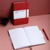 Blocas de notas Notebook Revista A5 Suministros de papelería Veneración elástica Agenda de color sólido Diario de papel grueso