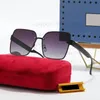 2022 Мужчины Женщины солнцезащитные очки классическая мода высококачественная полная кадра солнцезащитные очки металлические
