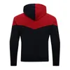 Men's Hoodies & Sweatshirts Men's Casual Color Block Top Hooded Pullover Sweatshirt With Pocket Memory Foam Slip SlipperMen's