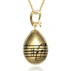 Pendant Necklaces Vintage Egg Jewelry Charm Crystal Rhinestone Necklace Luxury Easter Bonus To WomenPendant