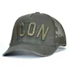 Sale IC Mens Designer hats Casquette d2 luxury embroidery cap adjustable 23 color hat behind letter