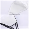 Masques de mode Bling Sequins Masque de protection en coton personnalisé en coton personnalisé anti-poussié