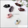 Smoking Pipes Accessories Household Sundries Home Garden Christmas Party Favor Mini Natural Crystal Energy Stone Quartz Wand Healing Miner