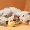القط لعب مضحك الحيوانات الأليفة لعبة كروية للقطط الحيوان السبر التفاعلية المدمج في catnip هريرة زميل اللعب جاتو اكسسوارات mascotas