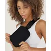 Luxo lu fanny pack em todos os lugares de cinto designer bum bum yoga saco de ioga bumbag nylon feminino masculino bola de lã de lã para crossbody bumbum