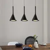 Lampes suspendues nordique moderne Led lustre cuisine bars chambres familiales lustres suspendus cafés sans ampoule pendentif