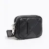 Mode kvinnors axelväskor pu bokstäver handväska koppling handväskor svart korthållare nylon mynt handväska messenger crossbody bag295i