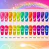 Nail Art Kits 12-teiliges Gel-Nagellack-Set, Neon-Glitzer-Katze, magnetisches Einweichen von UV-/LED-Lacken, alles für Maniküre, Acrylnägel, ArtNail