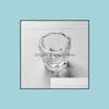 ネイルアートキットサロンヘルスビューティー透明ガラスボウルカップアクリルパウダーコンテナマニキュアツールOT9SC