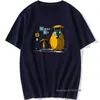 Japan Anime T-shirt Men Breaking Neighbor Funny Tees Mens Cotton T Shirts Breaking Bad Tops Neighbor Totoro Tshirt Raining Day 220616