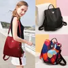 Backpack Eleganckie kobiety Oxford Waterproof Torba Najwyższa jakość nastolatków Schoolbag Multifunction Ladies Antithef Travel S 2022 220628