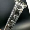 2022 Skull Beaker Bong hookah 5mm thick GLOW IN THE DARK glass water pipe oil rig dab recycler smoking accessories bowl