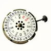 Reparationsverktygssatser Japan för Miyota 8200 8205 8215 Automatisk rörelse 21 juveler Titta på ersättningsreservdelar dubbel kalendertillbehör