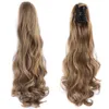 Ponytails 22inch Hair Extensions Synthetic Ponytail Clip In Wholesale Natral Soft Hair Pieces 125g