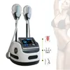 Macchina dimagrante per la forma del corpo EMS Tocco magico elettronico Stimolazione muscolare Sollevamento dei glutei Perdita di grasso Ridurre lo stimolatore sottile EMS con 2 maniglie Uso spa del salone