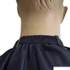 Nouvelle cape de coupe de cheveux réglable Noir Top quanlity Châles de cheveux durables et confortables en nylon pour une utilisation par les coiffeurs dans les salons de coiffure et les cheveux