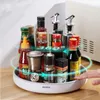 360° Rotating Spice Rack Organizer Seasoning Holder Kitchen Storage Tray Lazy Susans Home Supplies for Bathroom, Cabinets 20220514 D3